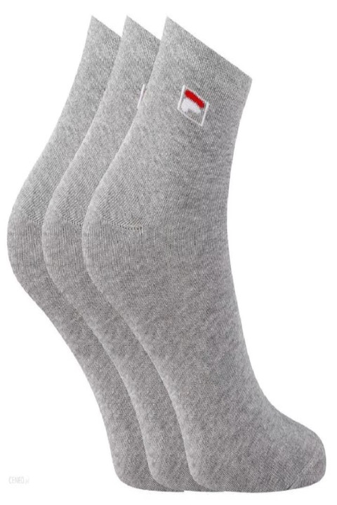 3 pár zokni készlet F9303-400, sor, L, szürke