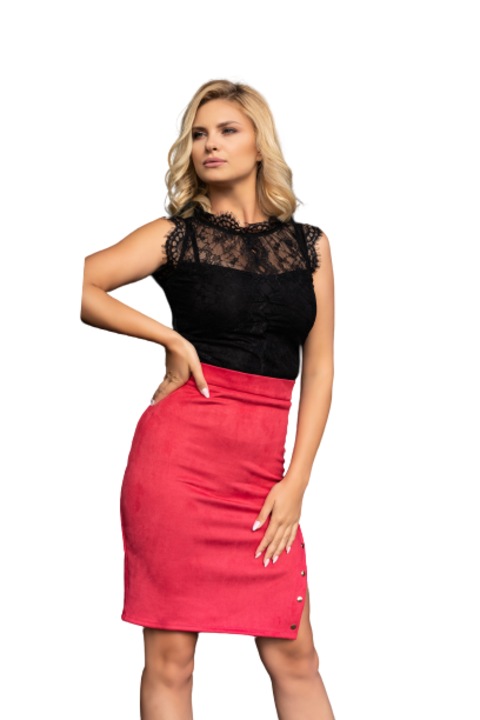 Fusta, Minalla 70532, Poliester, Raspb