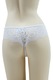 Chiloti tanga cu insertii dantela 29123alb 78190, Alb