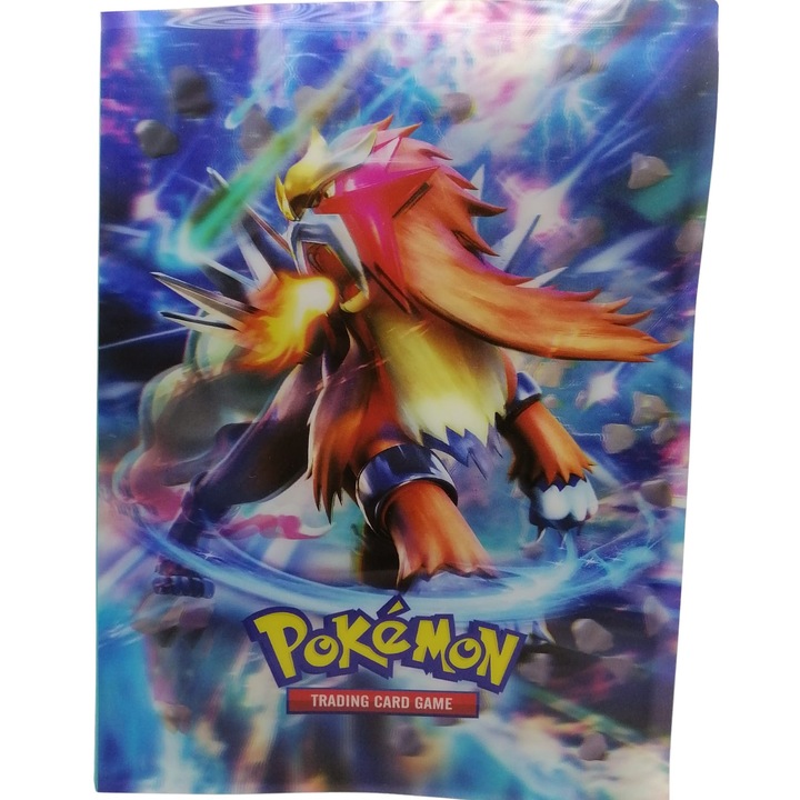Album Pokemon 3D, pentru 216 cartonase, multicolor, 30 cm x 23 cm