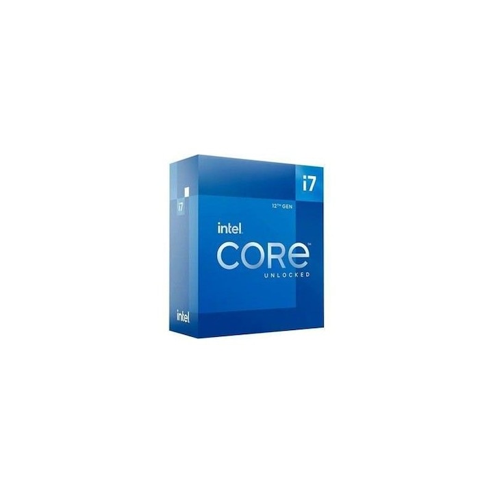 Procesor Intel Core i7-12700F, socket 1700, 12 C / 20 T, 2.10 GHz - 4.90 GHz, 25 MB cache, 65 W