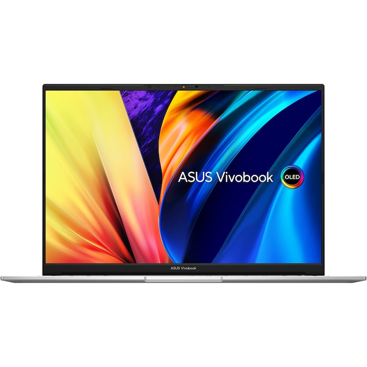 Лаптоп ASUS Vivobook Pro 16 K6602VV-OLED-MX931X с Intel Core i9-13900H (1.9/5.4GHz, 24M), 24 GB, 1TB M.2 NVMe SSD, NVIDIA RTX 4060 8GB GDDR6 DLSS 3, Windows 11 Pro, Сребрист