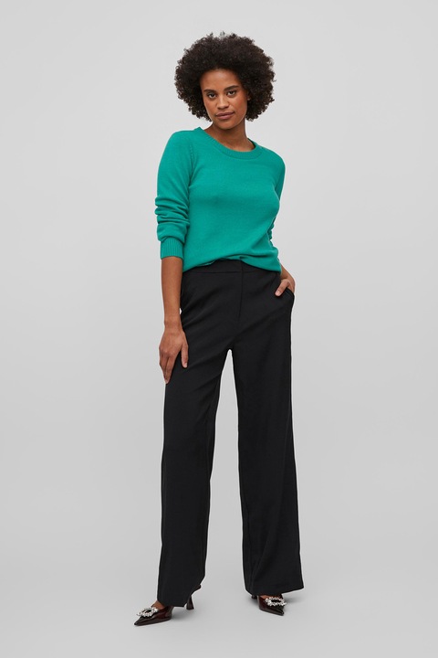 Vila, Ril finomkötött pulóver, Melange zöld