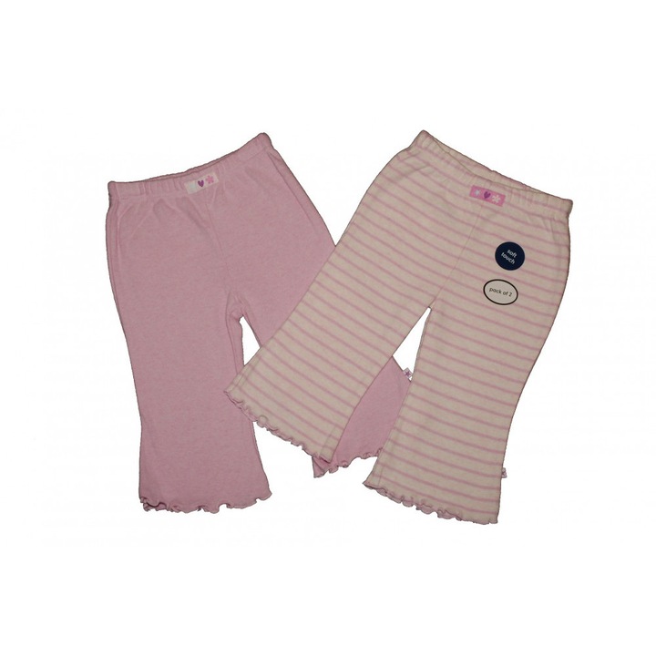 2 db-os Mothercare nadrag szett, pamut, Világoslila