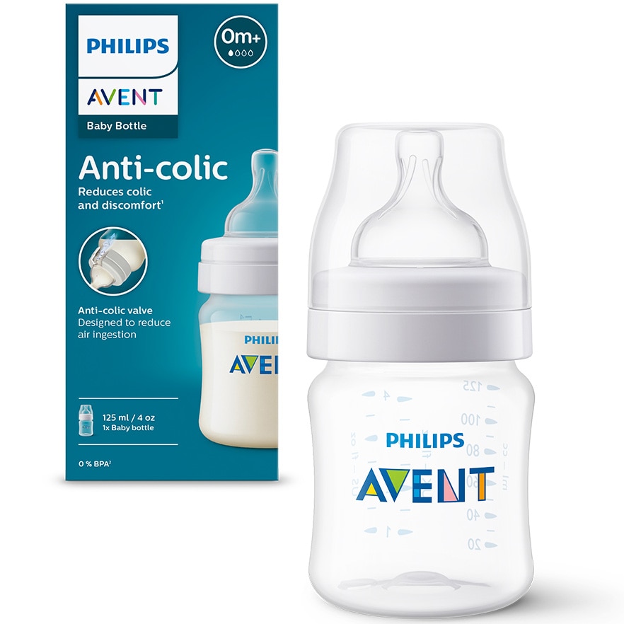 Avent Philips Biberon Anti-colic +0 mois 125 ml