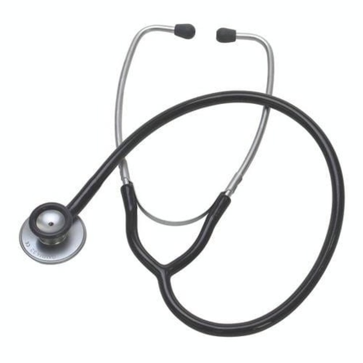 Stetoscop pentru medicina interna, HEINE, 56 cm, Negru