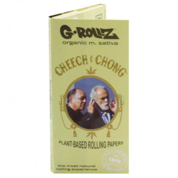 Foite G-Rollz Cheech & Chong cu santier si filtre - King Size Slim
