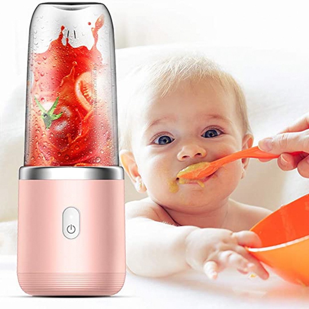 Mini blender electric, portabil, compact, multifunctional, smoothie