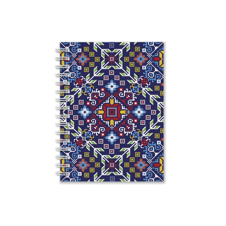 Notebook A6 100F spirál Románia-Carpeta