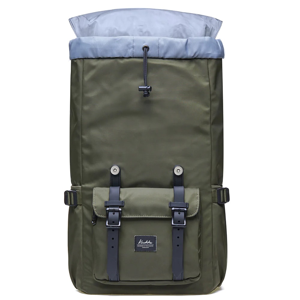Rucsac impermeabil laptop, Kaukko, Poliester, Verde
