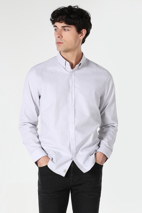 COLIN'S, Szűk fazonú pamuting, Törtfehér