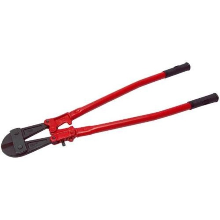 Fogó, rozsdamentes/gumi, 14', fekete/piros