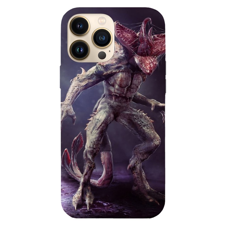 Husa telefon compatibila cu Apple iPhone 12 / iPhone 12 Pro, Viceversa, model Demogorgon Stranger things, Silicon, TPU