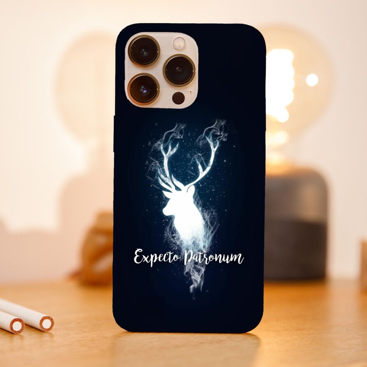 Telefontok kompatibilis: Apple iPhone 13 Mini, Viceversa, Expecto Patronum Harry Potter modell, szilikon, TPU