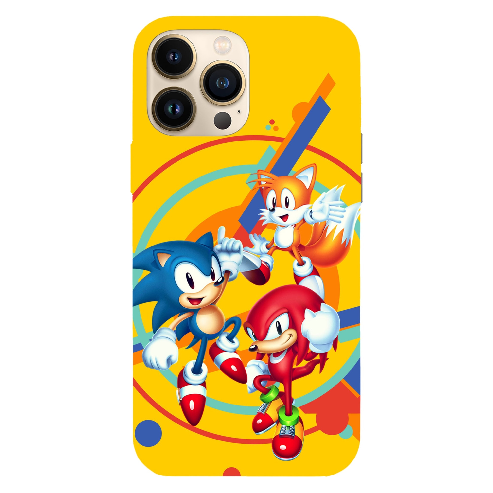 Калъф за телефон, съвместим с Apple iPhone 13, Viceversa, модел Sonic Mania,  Silicon, TPU - eMAG.bg