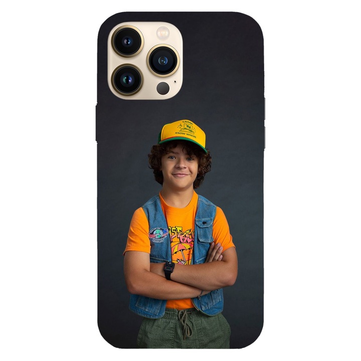 Husa telefon compatibila cu Apple iPhone 12 / iPhone 12 Pro, Viceversa, model Dustin Stranger things, Silicon, TPU