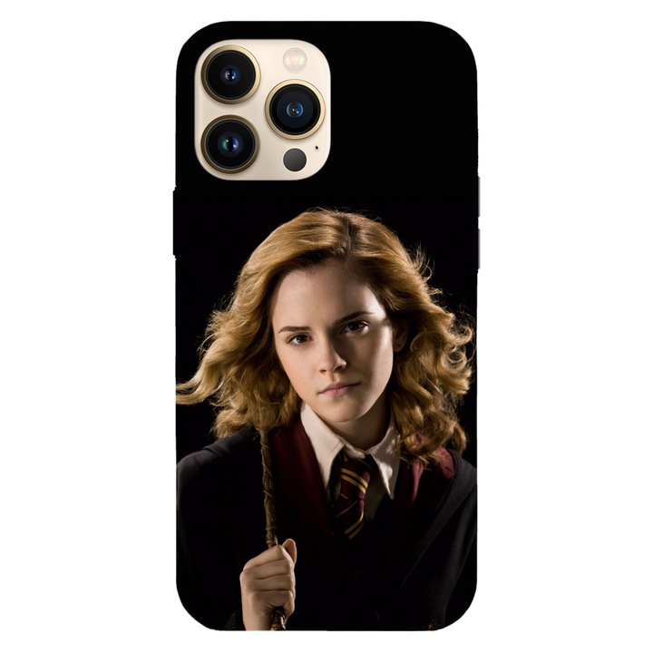 Husa telefon compatibila cu Apple iPhone 12 / iPhone 12 Pro, Viceversa, model Hermione Granger Harry Potter, Silicon, TPU