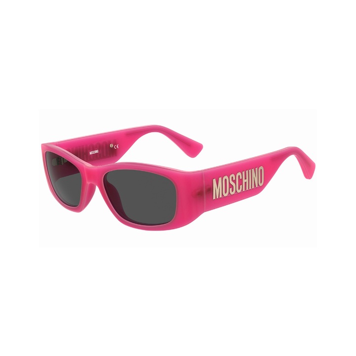 Ochelari de soare Moschino, Acetat, 55-18-135, Roz