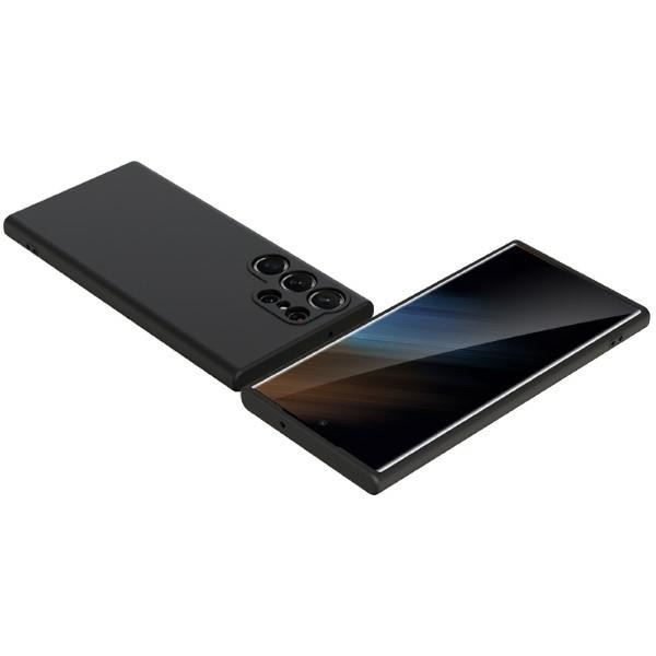 Husa pentru Samsung Galaxy S23 Ultra silicone case neagra