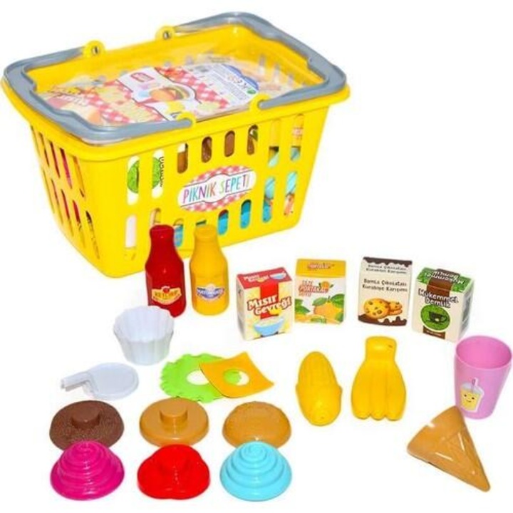 Cos de picnic cu accesorii