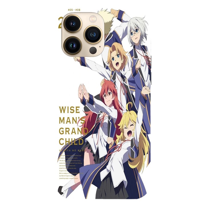 Husa telefon compatibila cu Apple iPhone 12 / iPhone 12 Pro, Viceversa, model Manga Volume 2 Wise Mans Grandchild, Silicon, TPU