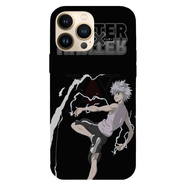 Husa telefon compatibila cu Apple iPhone 12 / iPhone 12 Pro, Viceversa, model Killua Zoldyck Hunter x Hunter, Silicon, TPU