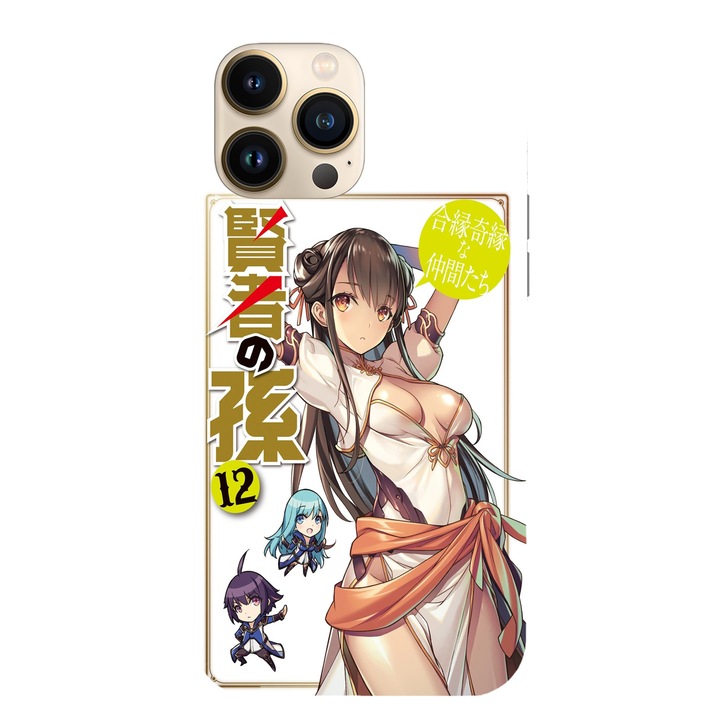 Husa telefon compatibila cu Apple iPhone 12 / iPhone 12 Pro, Viceversa, model Manga 12 Cover Wise Mans Grandchild, Silicon, TPU