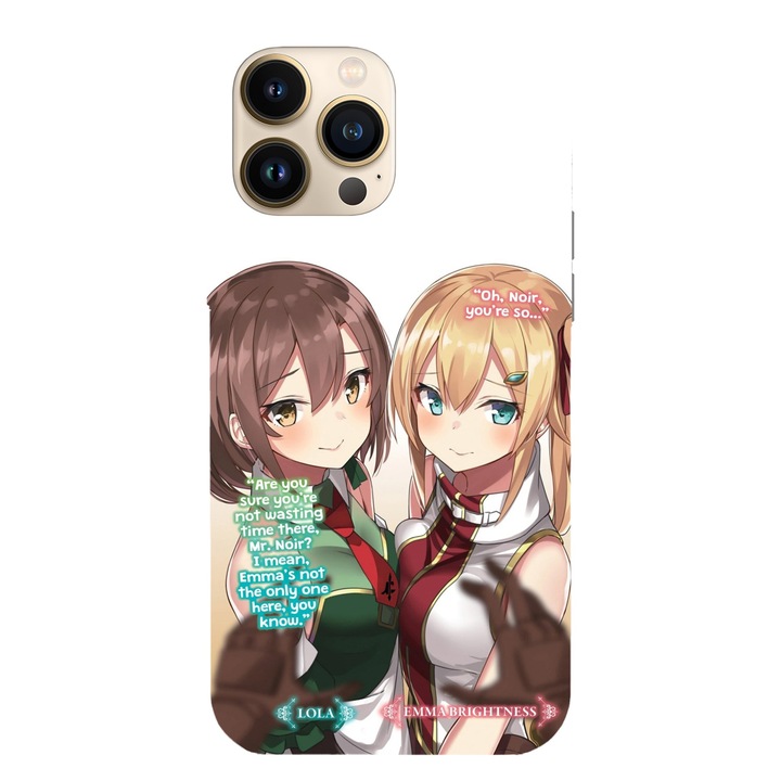 Husa telefon compatibila cu Apple iPhone 12 / iPhone 12 Pro, Viceversa, model Lola x Emma The Hidden Dungeon Only I Can Enter, Silicon, TPU