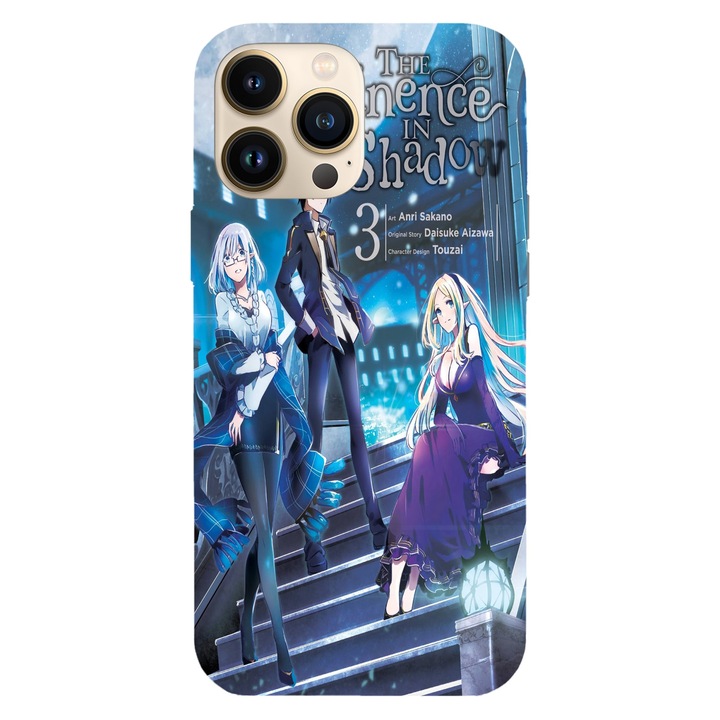 Husa telefon compatibila cu Apple iPhone 12 / iPhone 12 Pro, Viceversa, model Manga Volume 3 The Eminence in Shadow, Silicon, TPU