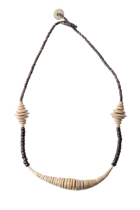 Colier, Gloria Maris Handmade, Wood exotic 020 Maro, 60 cm