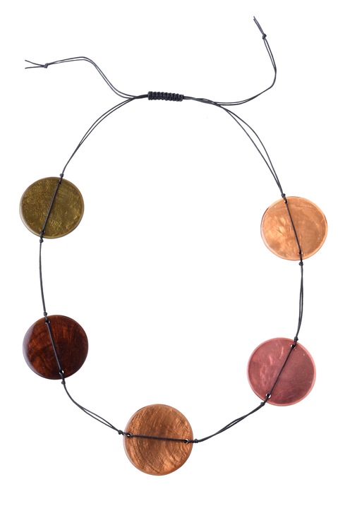 Колие, Gloria Maris Handmade, Shell 2013425 Многоцветно, Регулируемо