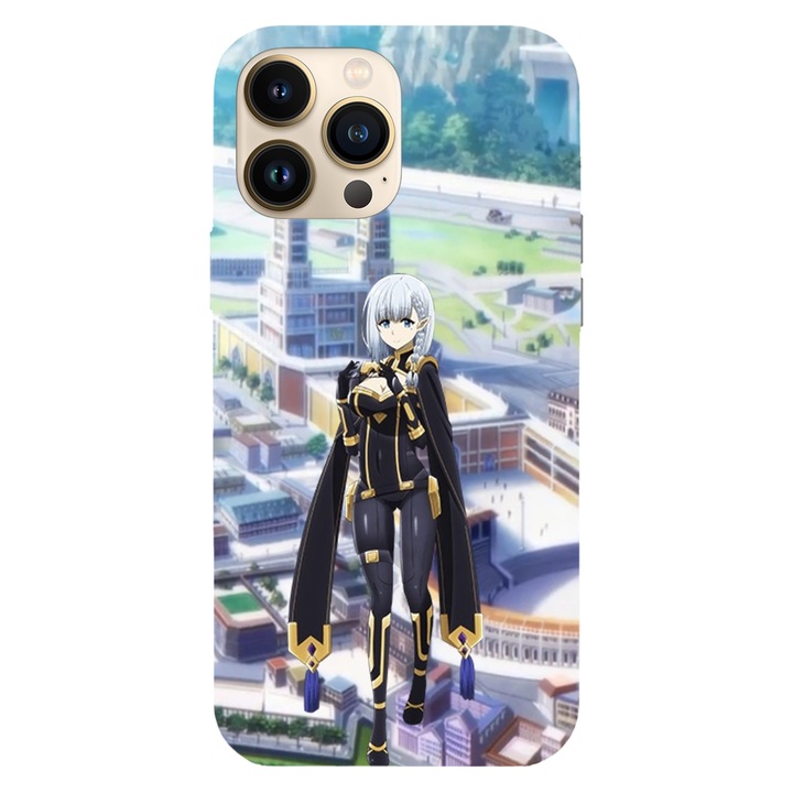 Husa telefon compatibila cu Apple iPhone 12 / iPhone 12 Pro, Viceversa, model Beta The Eminence in Shadow, Silicon, TPU