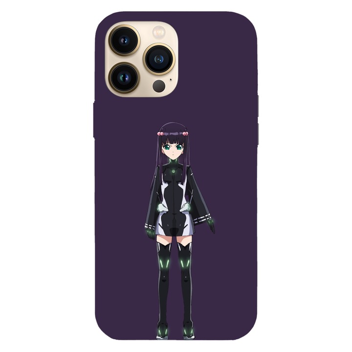 Husa telefon compatibila cu Apple iPhone 12 / iPhone 12 Pro, Viceversa, model Benio Adashino Twin Star Exorcists, Silicon, TPU