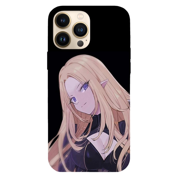 Husa telefon compatibila cu Apple iPhone 12 / iPhone 12 Pro, Viceversa, model Alphas Portrait The Eminence in Shadow, Silicon, TPU