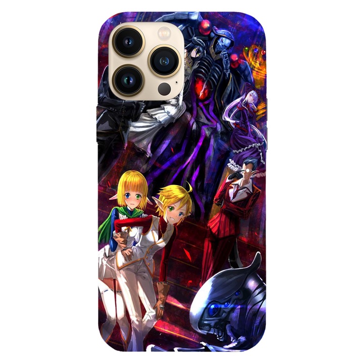 Husa telefon compatibila cu Apple iPhone 12 / iPhone 12 Pro, Viceversa, model Anime Overlord, Silicon, TPU