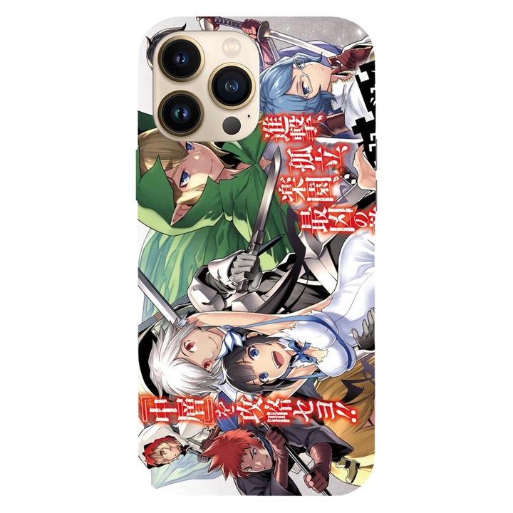 Husa telefon compatibila cu Apple iPhone 12 / iPhone 12 Pro, Viceversa, model Chapter 58 Manga DanMachi, Silicon, TPU