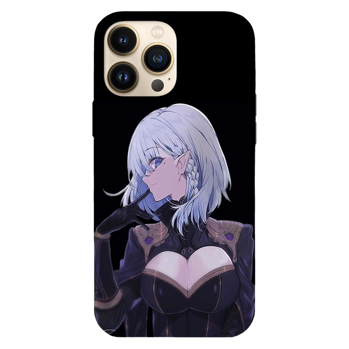 Husa telefon compatibila cu Apple iPhone 12 / iPhone 12 Pro, Viceversa, model Beta the Steadfast The Eminence in Shadow, Silicon, TPU