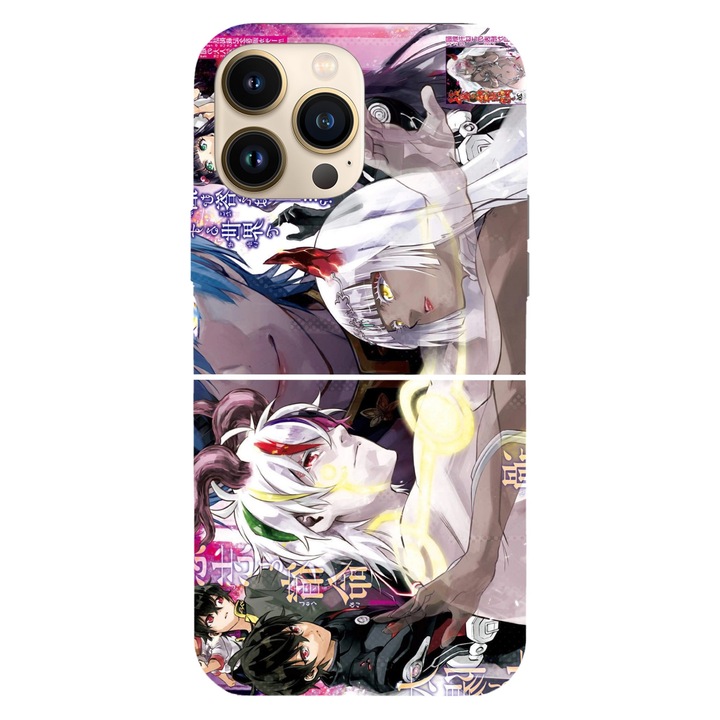 Husa telefon compatibila cu Apple iPhone 12 / iPhone 12 Pro, Viceversa, model Chapter 100 Manga Twin Star Exorcists, Silicon, TPU