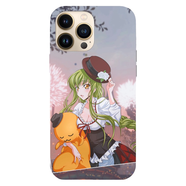 Husa telefon compatibila cu Apple iPhone 12 / iPhone 12 Pro, Viceversa, model Immortal Witch Code Geass, Silicon, TPU