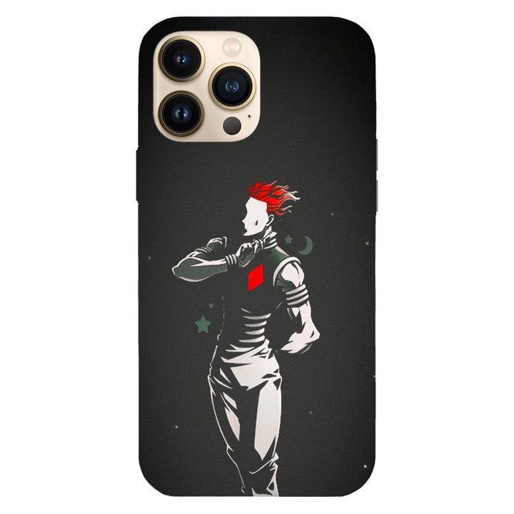 Husa telefon compatibila cu Apple iPhone 12 / iPhone 12 Pro, Viceversa, model Hisoka the magician Hunter x Hunter, Silicon, TPU