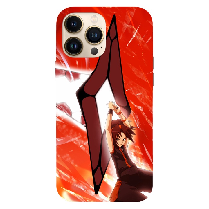 Husa telefon compatibila cu Apple iPhone 12 / iPhone 12 Pro, Viceversa, model Harusame Shaman King, Silicon, TPU