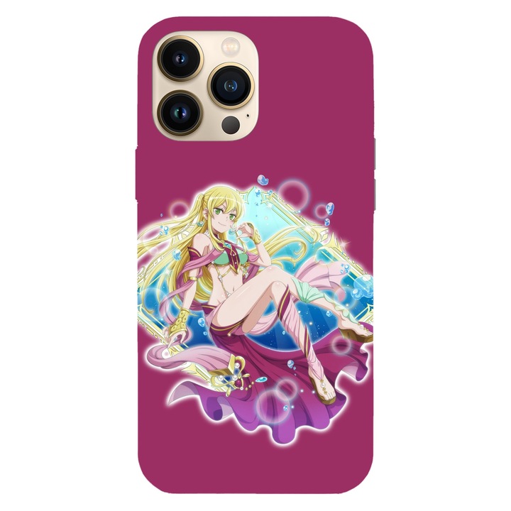 Husa telefon compatibila cu Apple iPhone 12 / iPhone 12 Pro, Viceversa, model Party goddes Aphrodite DanMachi, Silicon, TPU