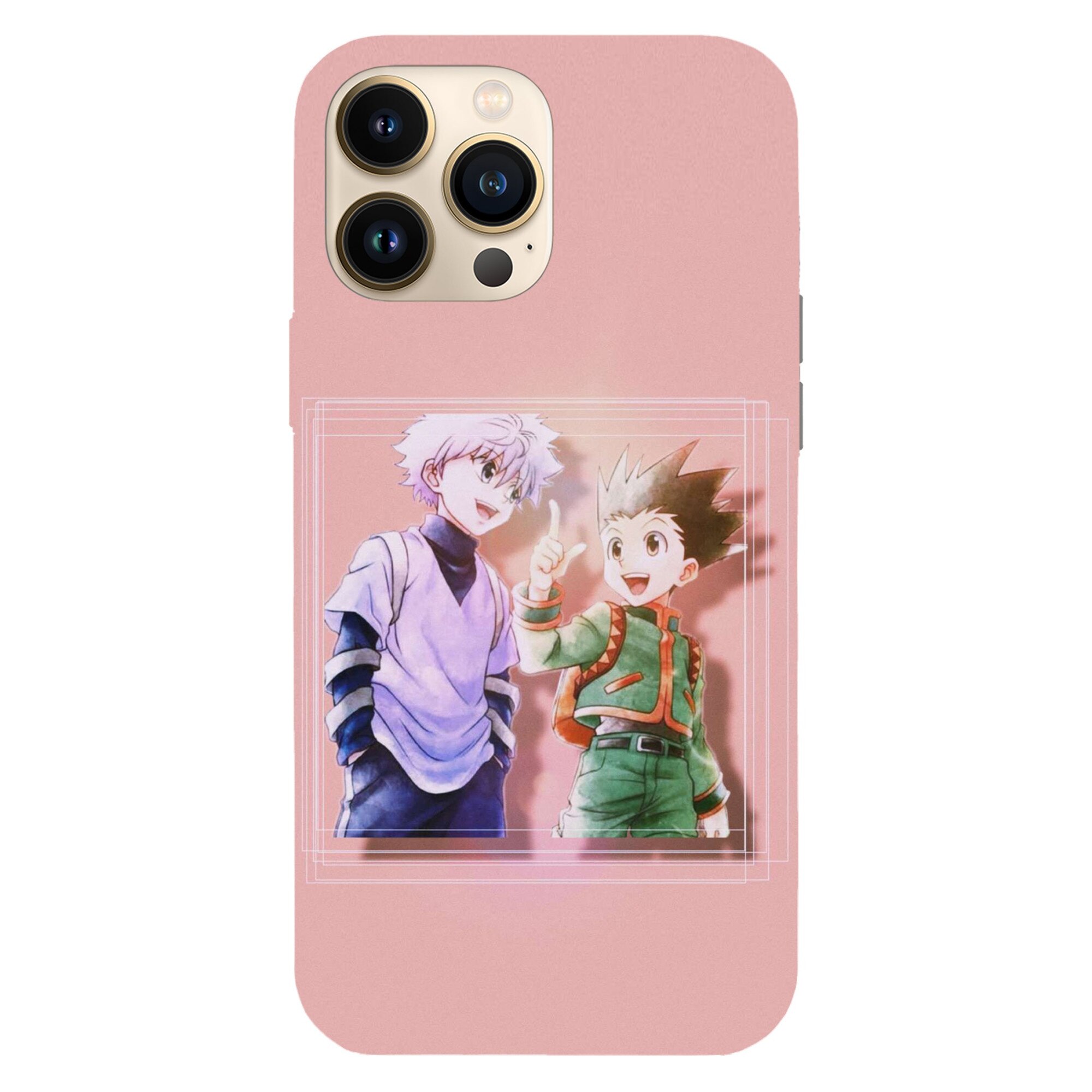 Калъф за телефон, съвместим с Apple iPhone 11 Pro Max, Viceversa, модел Gon  x Killua Hunter x Hunter, силикон, TPU - eMAG.bg