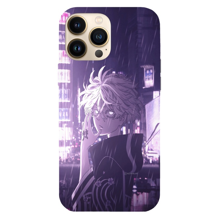 Husa telefon compatibila cu Apple iPhone 12 / iPhone 12 Pro, Viceversa, model Senju Kawaragi Tokyo Revengers, Silicon, TPU