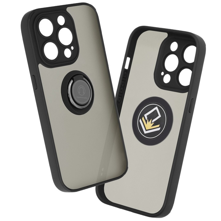 Кейс за iPhone 14 Pro - Techsuit Glinth - Черен