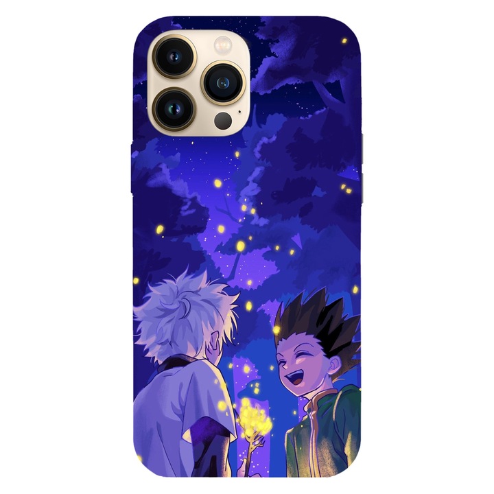 Husa telefon compatibila cu Apple iPhone 12 / iPhone 12 Pro, Viceversa, model Sea Fireflies Hunter x Hunter, Silicon, TPU