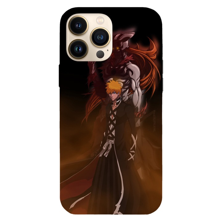 Husa telefon compatibila cu Apple iPhone 12 / iPhone 12 Pro, Viceversa, model Soul reaper Bleach, Silicon, TPU