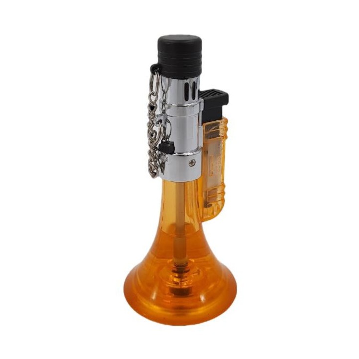 Bricheta cu gaz, Plastic, Portocaliu