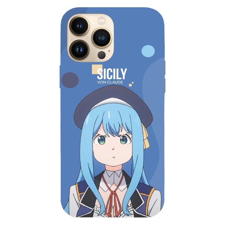 Husa telefon compatibila cu Apple iPhone 12 / iPhone 12 Pro, Viceversa, model Sicily von Claude Wise Mans Grandchild, Silicon, TPU