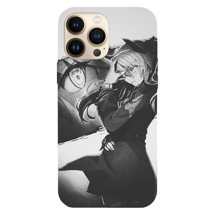 Husa telefon compatibila cu Apple iPhone 12 / iPhone 12 Pro, Viceversa, model Sasha Necron The Misfit of Demon King Academy, Silicon, TPU